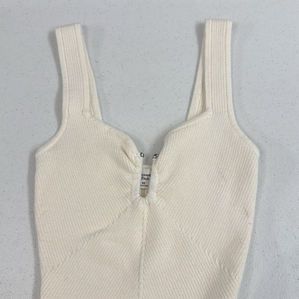 Abercrombie Cream Knit Bodysuit - Picture 3 of 7
